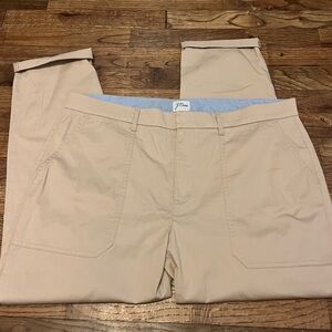 J. Crew Patch Pocket Slim Boyfriend Chino Pants Size 32